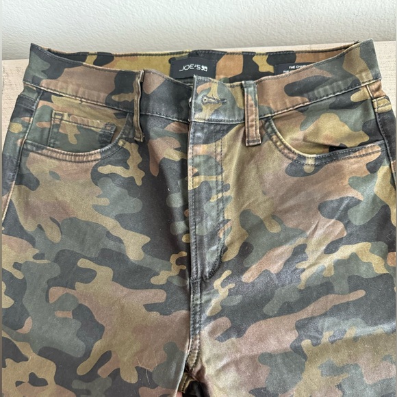Joe’s jeans high rise skinny ankle camo coated pants - Picture 2 of 9